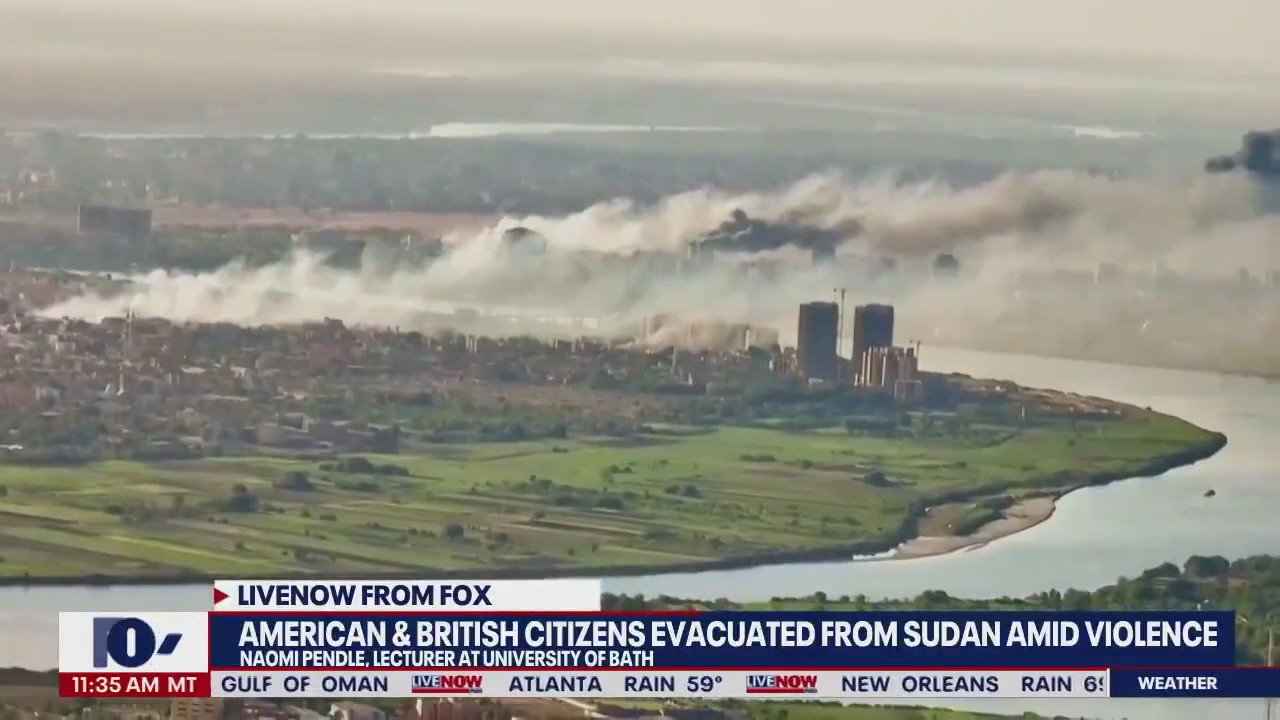Sudan violence: American & British citizens evacuated amid fighting