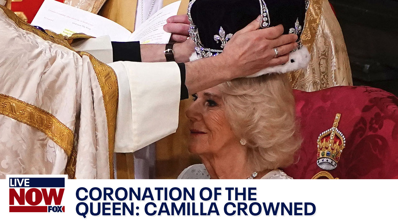 Coronation of the Queen: Camilla is crowned
