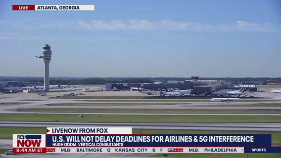 U.S. will not delay deadline for airlines & 5G
