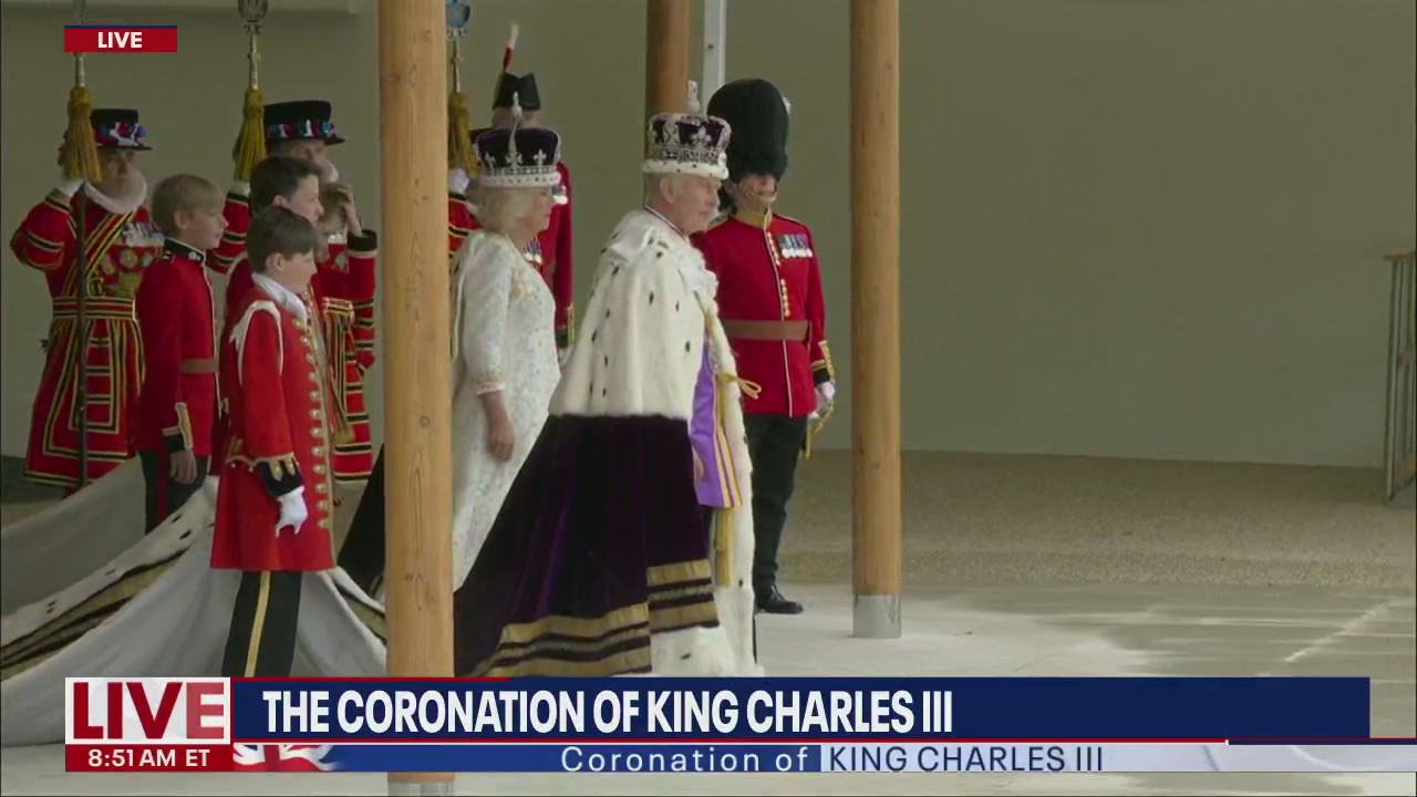 Coronation: King Charles III receives Royal Salute