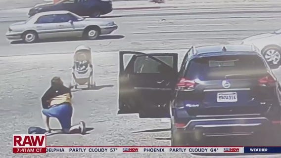 Runaway stroller: Good Samaritan rescues baby