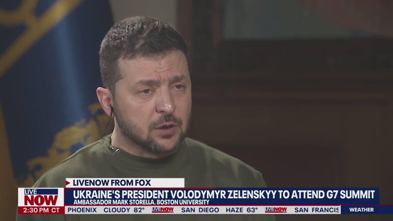 Zelenskyy to appear at G7 summit