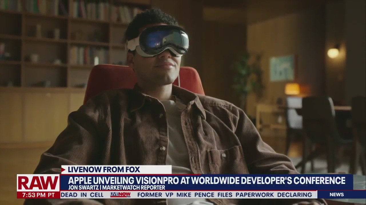 Apple unveils Vision Pro with $3,499 price tag