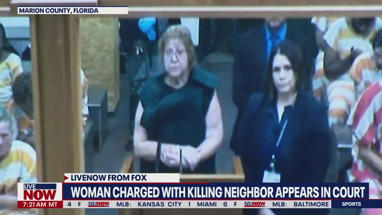 Hearing for woman charged with killing neighbor | LiveNOW from FOX