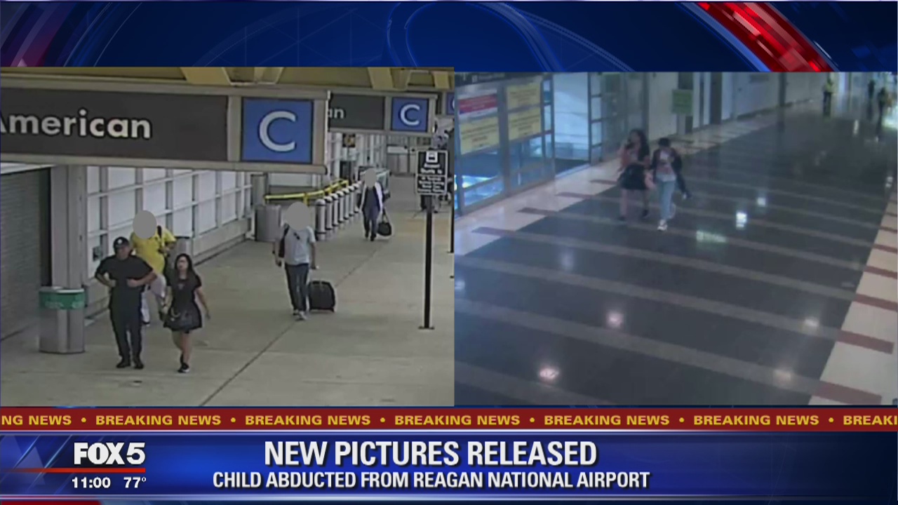 New photos released in Amber Alert abduction case at Reagan National Airport