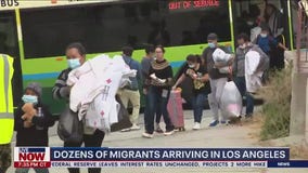 Texas governor sends bus of migrants to LA