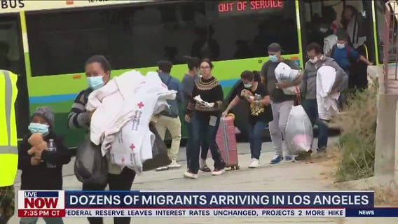 Texas governor sends bus of migrants to LA