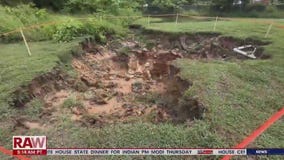 Ocala sinkhole threatens home