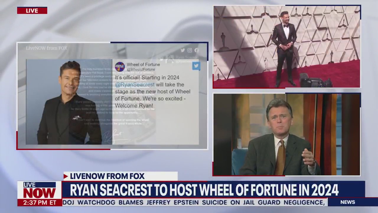 Wheel of Fortune: Ryan Seacrest to take over