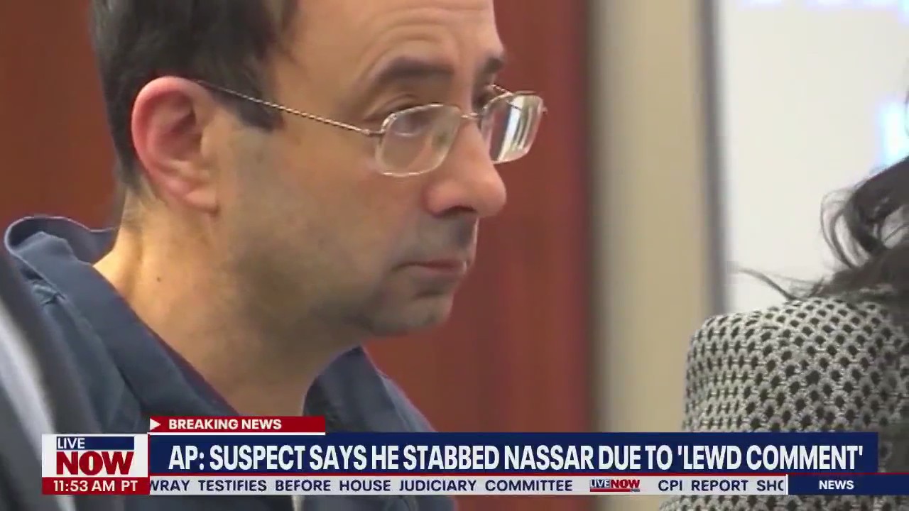 Nassar stabbing: 'Lewd comment' during Wimbledon
