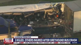 Greyhound crash: 3 dead, other passengers hurt