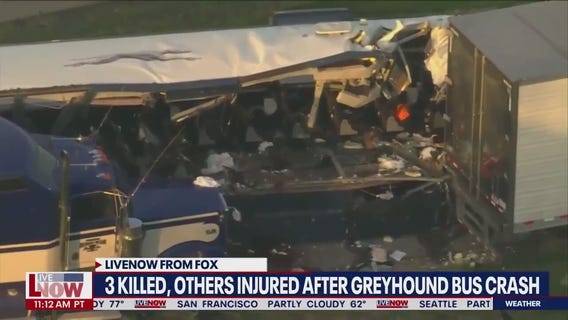 Greyhound crash: 3 dead, other passengers hurt