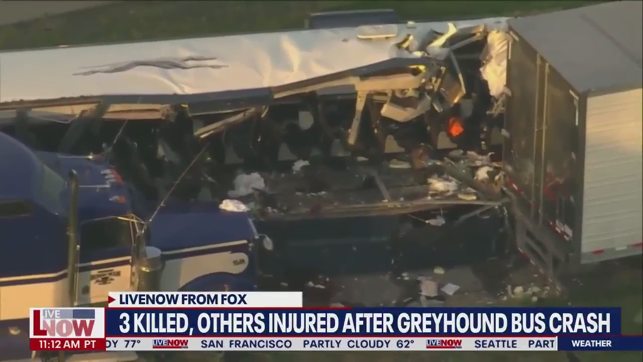 Greyhound crash: 3 dead, other passengers hurt