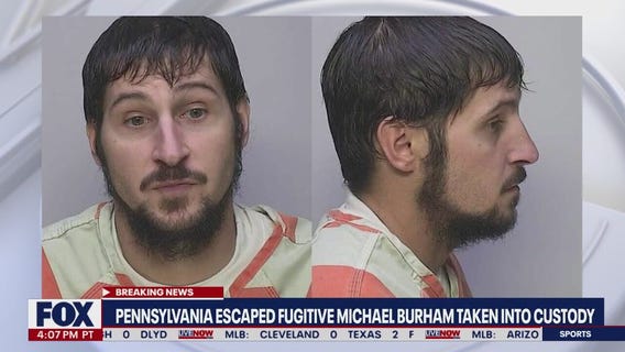 Pennsylvania escaped fugitive in custody