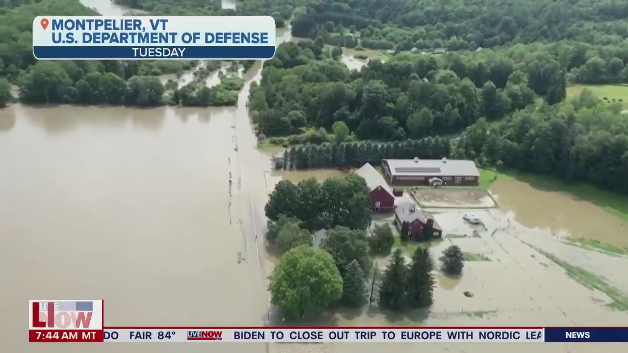 Vermont braces for more storms after floods | LiveNOW from FOX