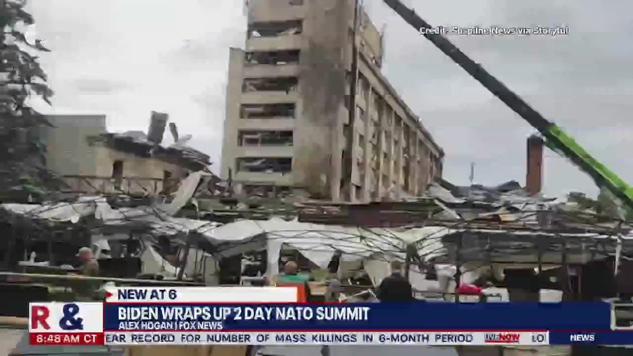 President Biden wraps up 2 day NATO summit