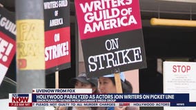 Hollywood actors go on strike