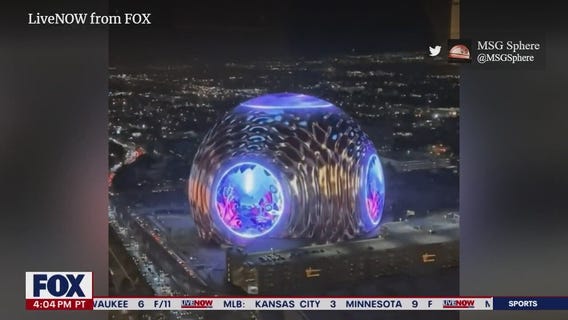 MSG Sphere debuts in Vegas ahead of opening