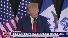 Trump trial date set in classified docs probe