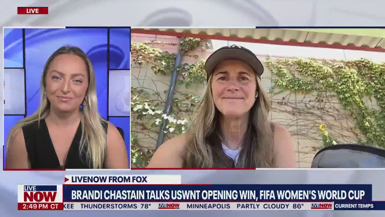 Soccer legend Brandi Chastain talks Women's World Cup