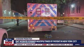 EMT stabbed inside ambulance in NYC