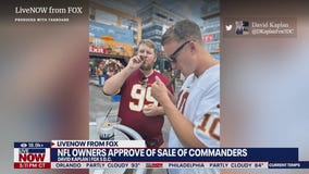 Commanders fans react to NFL approval of team sale