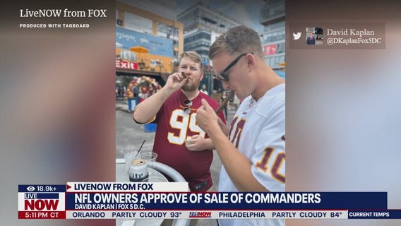 Commanders fans react to NFL approval of team sale