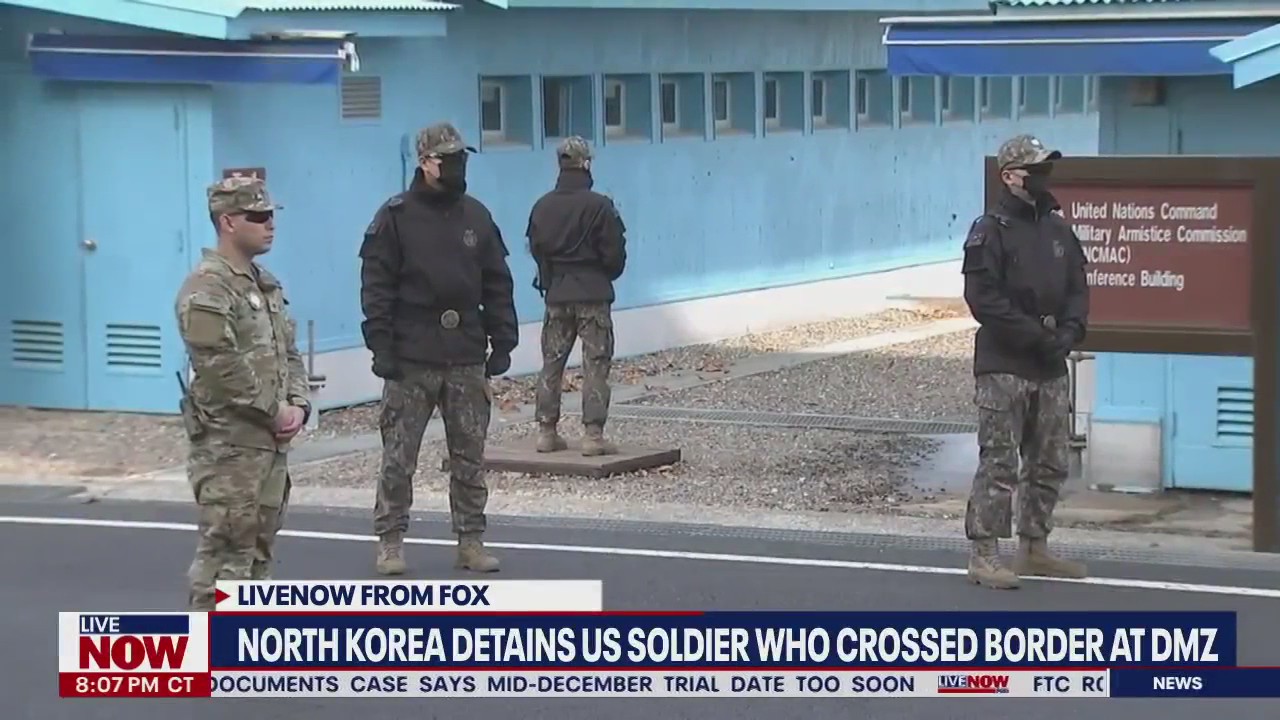 U.S. soldier detained in North Korea after crossing DMZ, source says