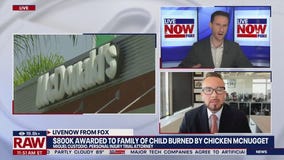 McNugget Burn: $800K awarded in nugget case