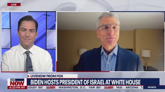 Biden hosts president of Israel at White House