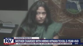 Mom accused of hiring hitman to kill 3-year-old