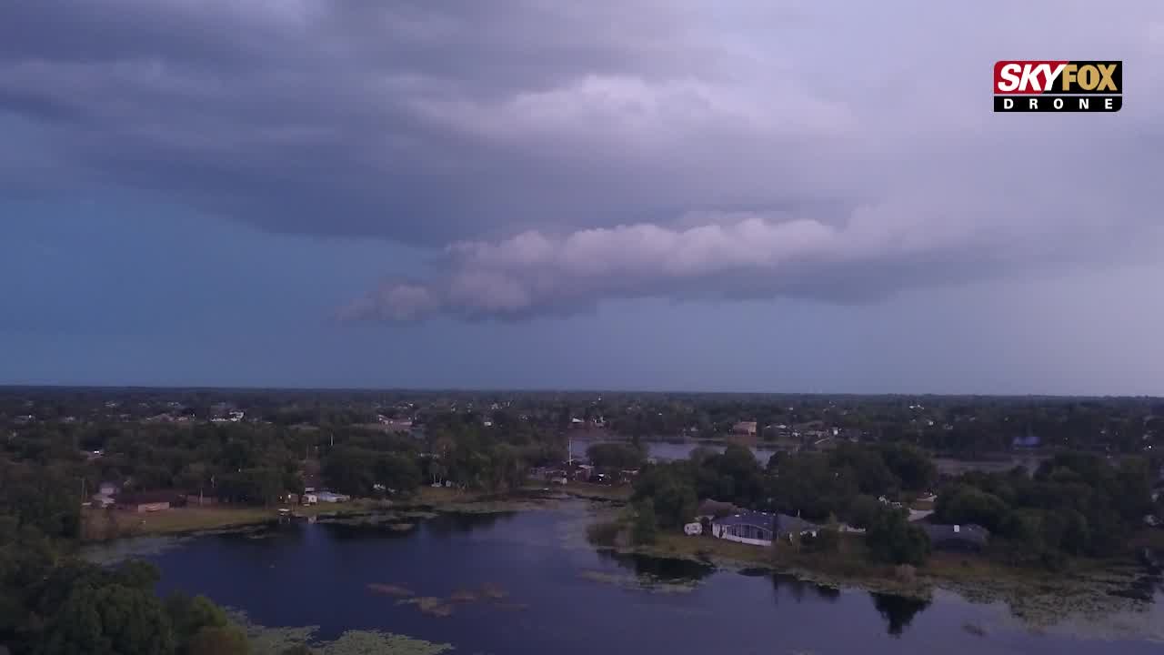SKYFOX Drone captures storms near Deltona