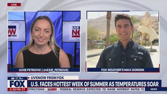 Summer heatwave: temperatures soar across the U.S.