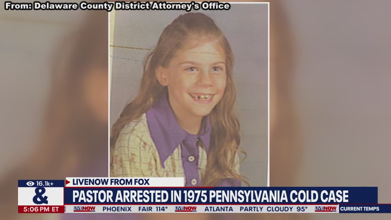 District Attorney speaks on arrest in 1975 Pennsylvania cold case