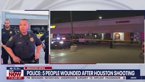 Mass shooting: 5 shot in Houston, Texas