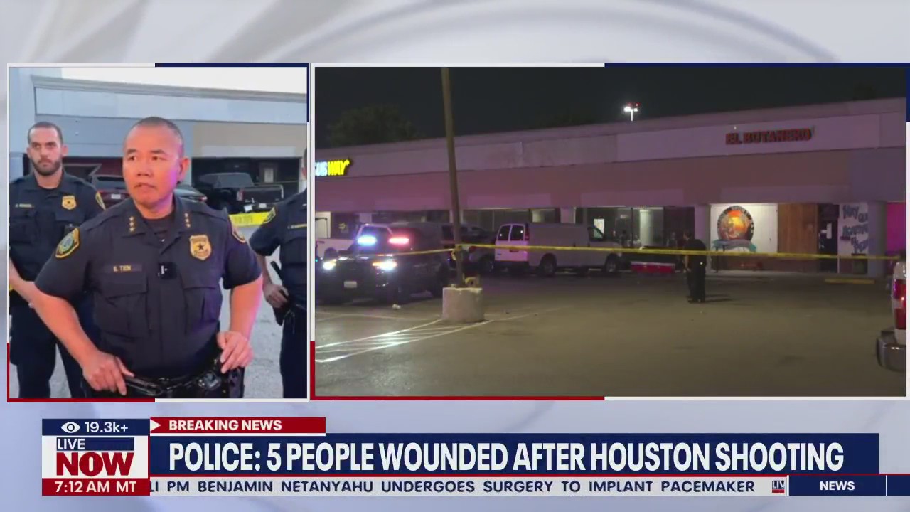 Mass shooting: 5 shot in Houston, Texas