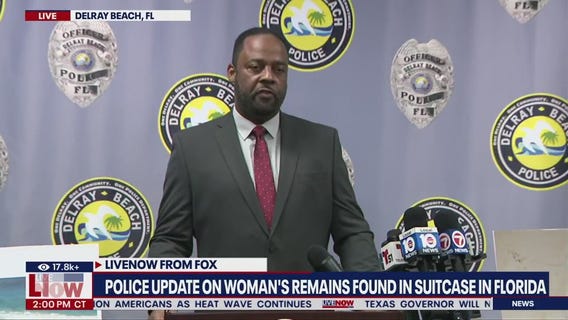 Florida woman found stuffed in suitcases