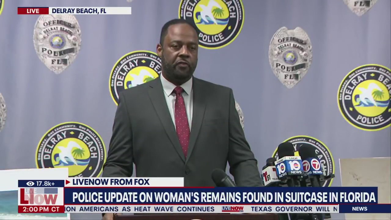 Florida woman found stuffed in suitcases