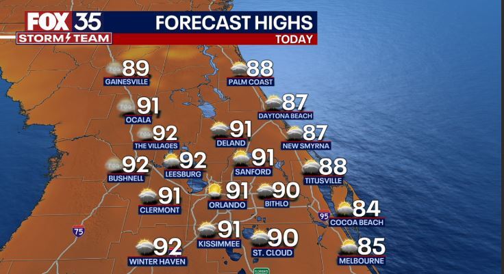 Orlando Weather Forecast: May 9, 2023