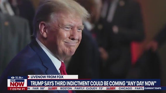 Trump says indictment coming 'any day now'