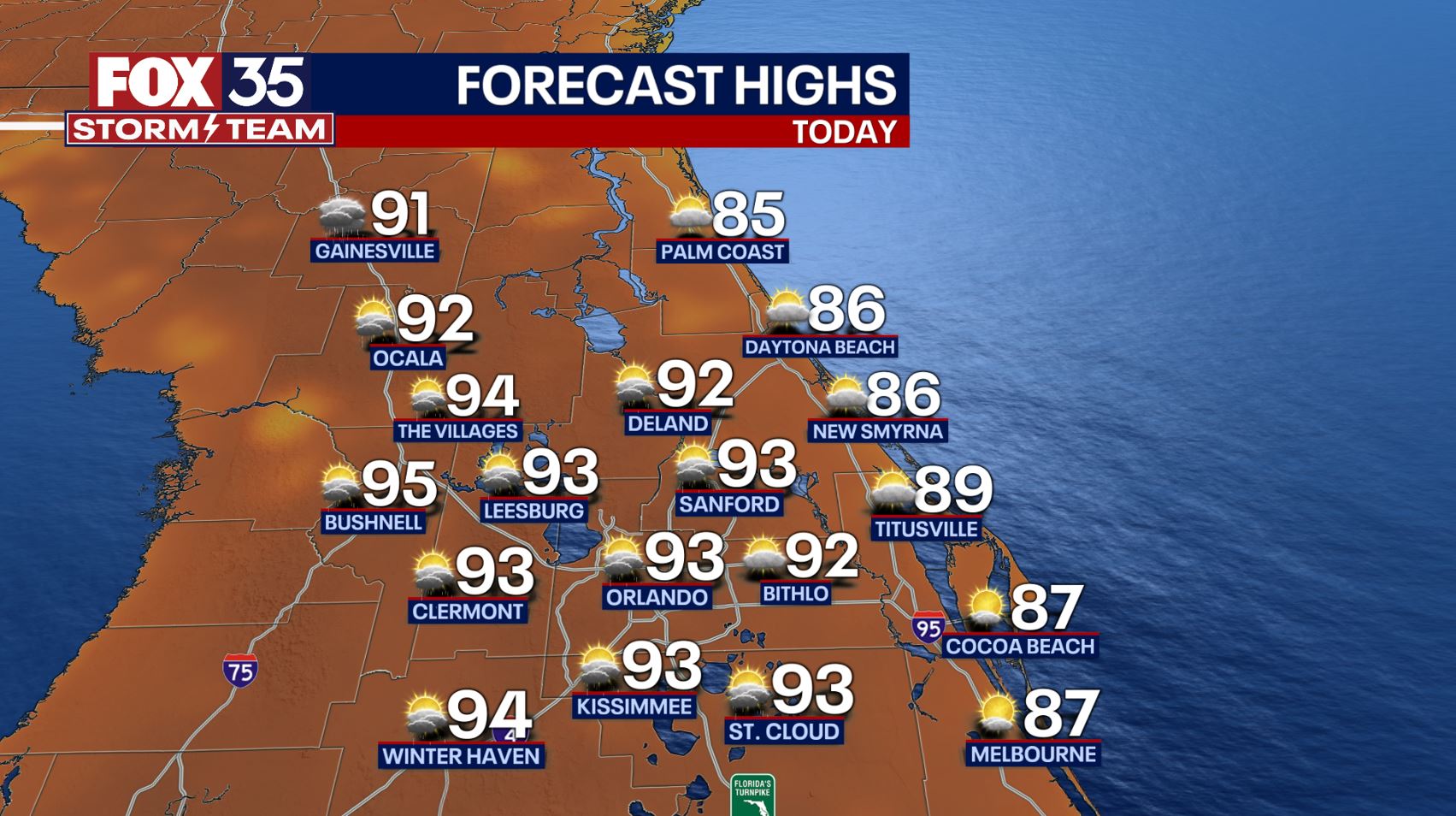 Orlando Weather Forecast: May 10, 2023