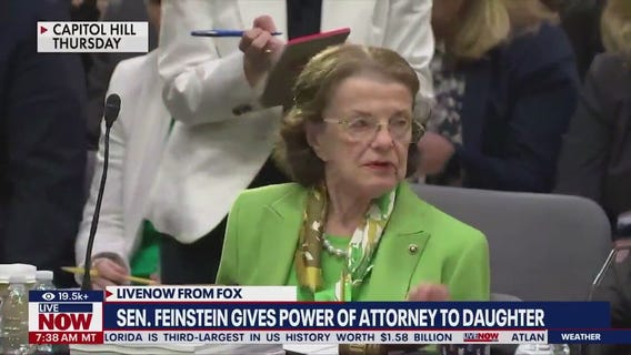 Feinstein's daughter given power of attorney