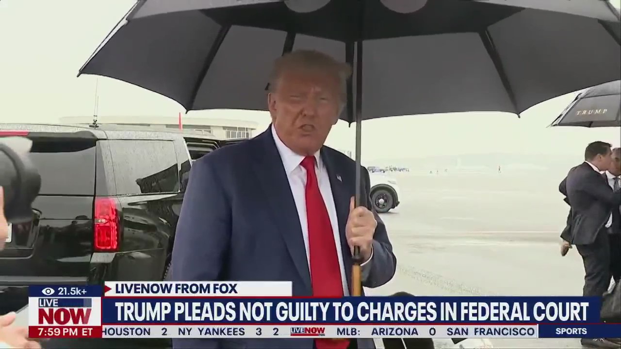 Trump pleads not guilty to charges