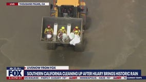 Amazing bulldozer rescue in Palm Springs area