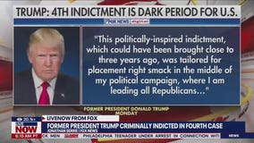 Trump responds to GA indictment