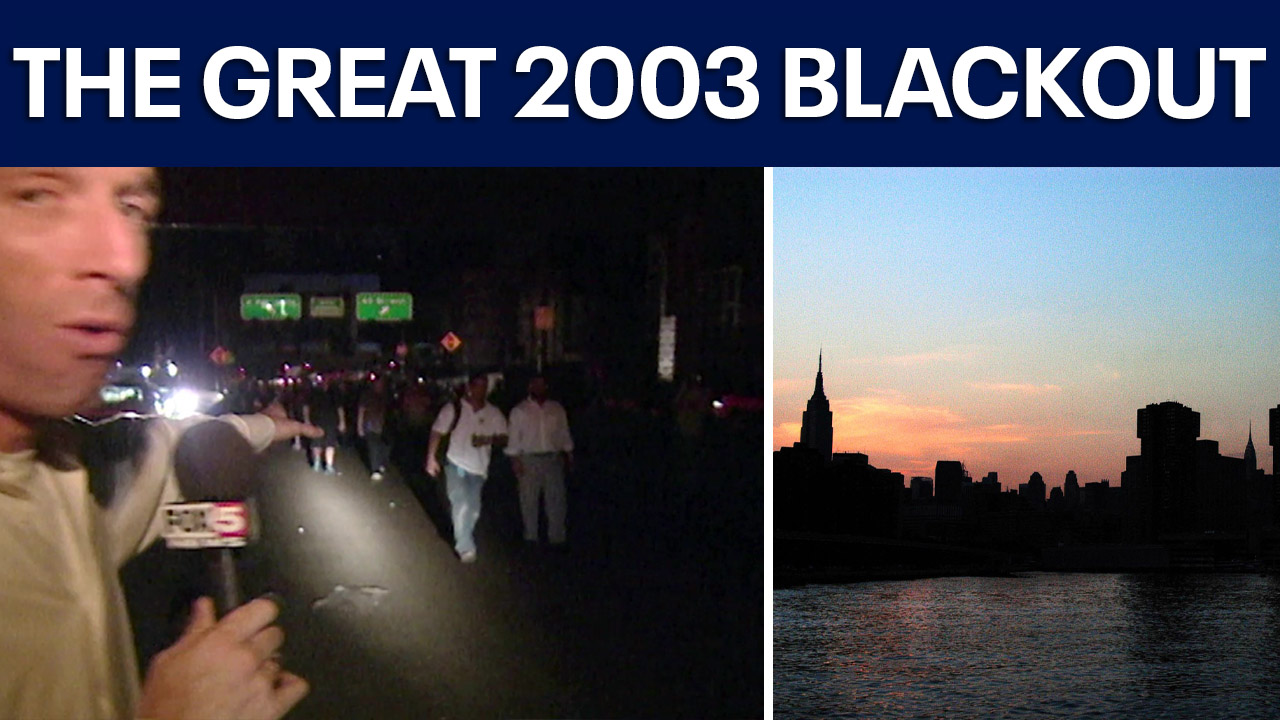 The 2003 blackout hits NYC and Detroit