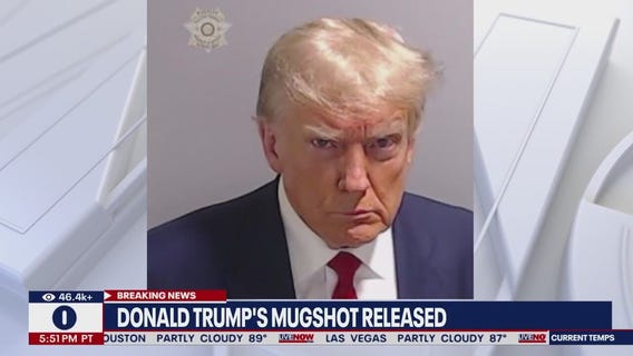 Donald Trump mugshot released by Fulton County