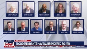 Trump case: How many codefendants surrendered