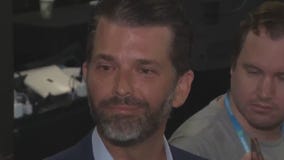 Donald Trump Jr. speaks after GOP debate