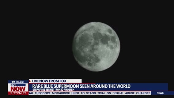 What is a blue supermoon?